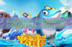 pg赏金船长技巧-PG赏金船长技巧 打造你的航海传奇-pg赏金船长技巧