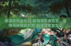 新蒲京赏金女王-新蒲京赏金女王，传奇与神秘的交织-新蒲京赏金女王
