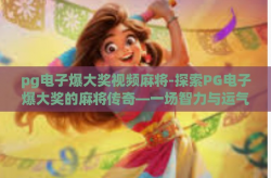 pg电子爆大奖视频麻将-探索PG电子爆大奖的麻将传奇—一场智力与运气的盛宴-pg电子爆大奖视频麻将