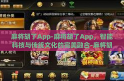 麻将胡了App-麻将胡了App，智能科技与传统文化的完美融合-麻将胡了App