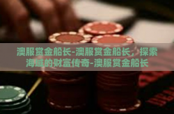 澳服赏金船长-澳服赏金船长，探索海域的财富传奇-澳服赏金船长