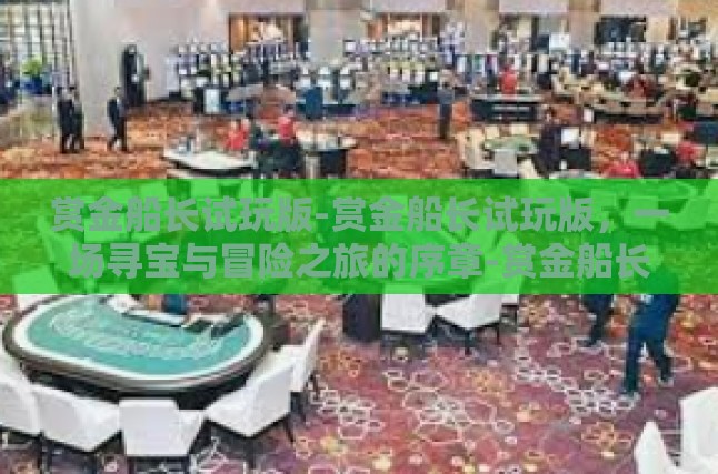 赏金船长试玩版-赏金船长试玩版，一场寻宝与冒险之旅的序章-赏金船长试玩版